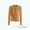MAISON COVET  V领弹力针织上衣 商品缩略图2