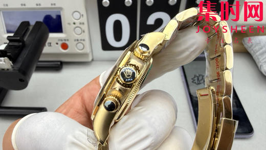 CBD配重版 劳力士宇宙计型迪通拿系列 新款绿金迪 重量210克+ 迪通拿配重版 4131一体机 男士腕表 商品图5