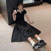 西遇松紧腰百褶半身裙女2026年夏季新款垂顺宽松遮胯显A字中长裙SS060686 商品缩略图1