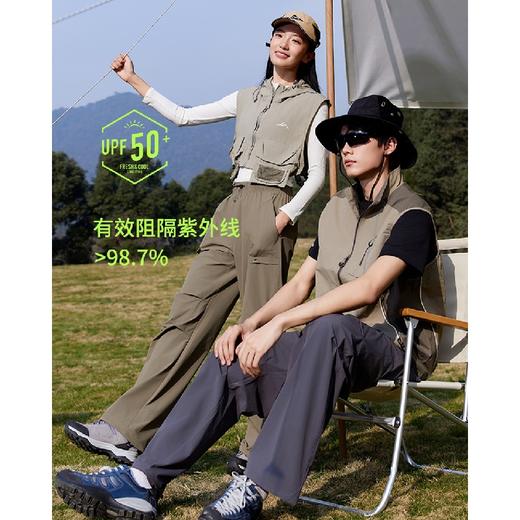 【特价清仓，抢完下架】【户外必备，清凉舒爽】酷小仙夏季新款情侣款速干户外工装裤防晒防蚊透气男女运动健身凉感长裤 商品图5