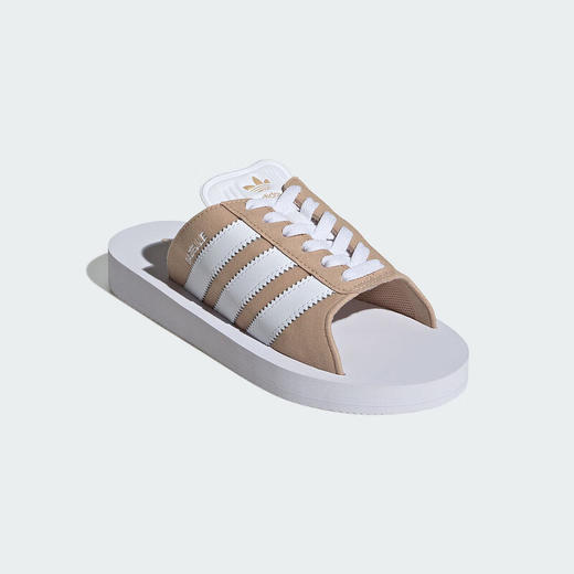 Adidas阿迪达斯三叶草女休闲耐磨沙滩运动拖鞋JQ7422 商品图3