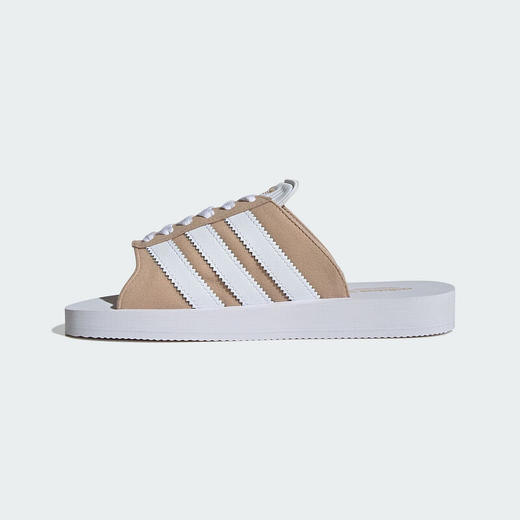 Adidas阿迪达斯三叶草女休闲耐磨沙滩运动拖鞋JQ7422 商品图2