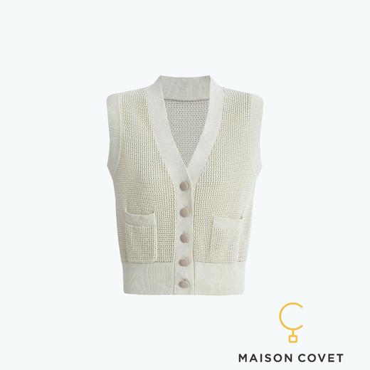 MAISON COVET  V领编织马甲上衣 商品图1