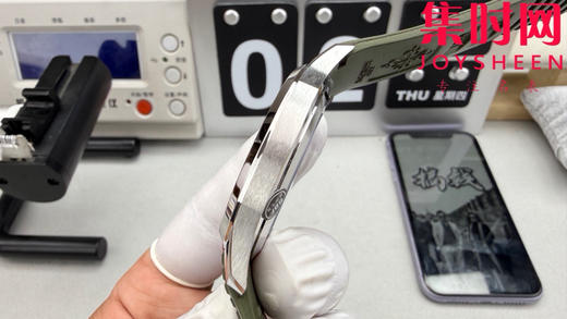 BBF百达翡丽AQUANAUT系列5168G 手雷系列 牛油果 绿手雷 丹东324一体机 男士腕表 表径42.2mm 商品图6