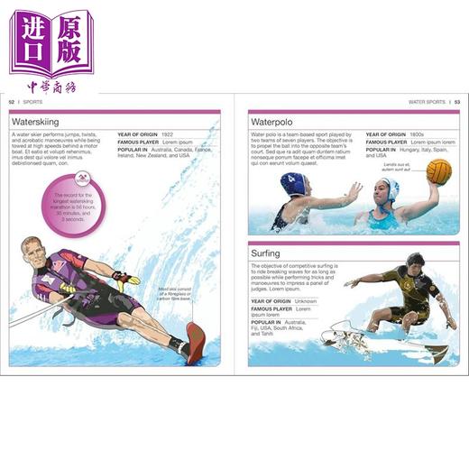 预售 【中商原版】DK口袋天才系列 运动 Pocket Genius Sports Facts at Your Fingertips Revised 英文原版 DK 商品图1