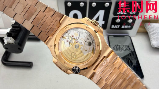 BBF百达翡丽鹦鹉螺系列 鹦鹉螺5711 玫金咖啡面 丹东324一体机 男士腕表 表径40mm 商品图8