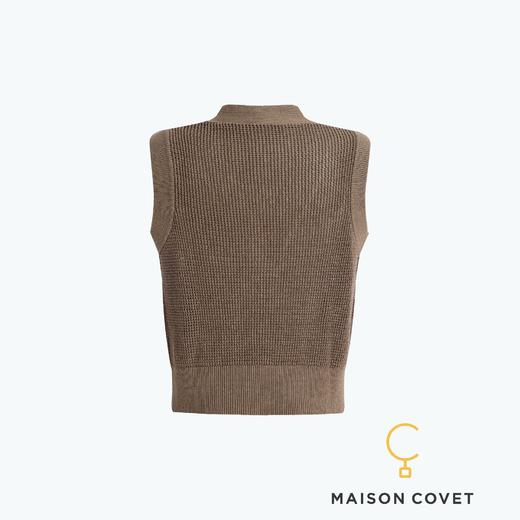 MAISON COVET  V领编织马甲上衣 商品图2