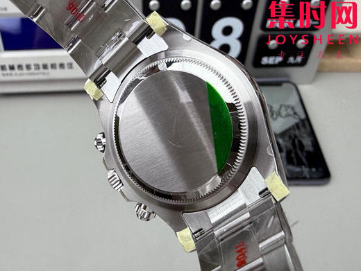 劳力士宇宙计型m126500 VS迪通拿 VS新款包边迪通拿黑陶迪 丹东4131一体机 包边陶瓷圈 男士腕表 商品图8