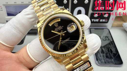 QF配重版 重量150克+ 劳力士星期日历型系列“无字天书”日志36mm 男士腕表 表径36mm 小手腕福音 商品图2