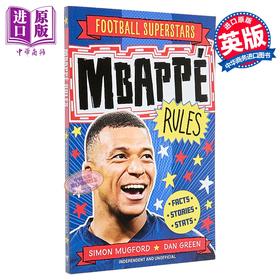【中商原版】足球明星传 基利安·姆巴佩 Football Superstars Mbappe Rules 英文原版 进口童书 励志故事 小球迷读物 球星传