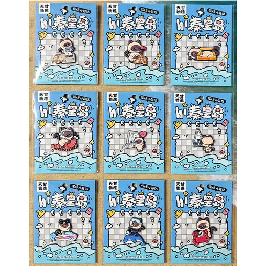 赶海秦皇岛金属徽章冰箱贴（款式随机） 商品图1