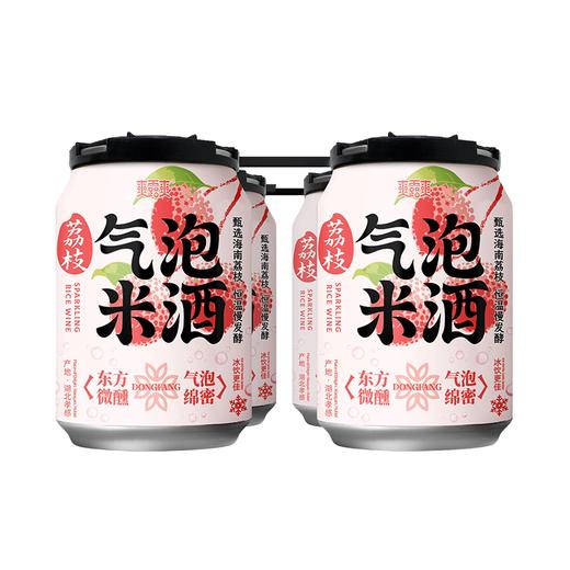 爽露爽250ml荔枝味气泡米酒 商品图0
