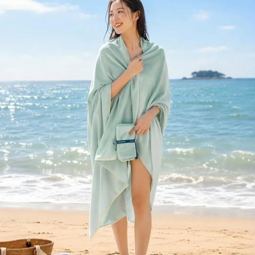 KOKAUOO速干多用途沙滩巾 ， 80*150cm大尺寸、一物多用、UPF50+，黑科技速干面料，快速吸水，一拧就快速干了 商品图0