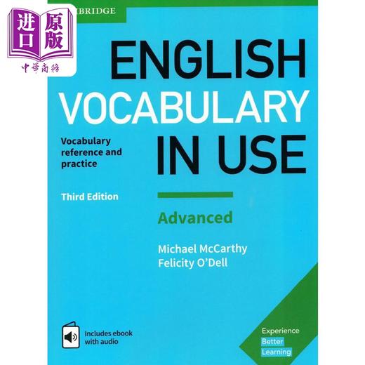 【中商原版】剑桥高级英语词汇 English Vocabulary in Use Advanced 英式英语 配答案和电子书 英文原版 进口图书 商品图1