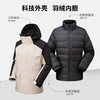 【反季特惠】【三防面料 内胆90白鸭绒三合一可拆卸】COMBO康博 男女款三合一三防夹克羽绒服KBX22JDL3606265 商品缩略图3