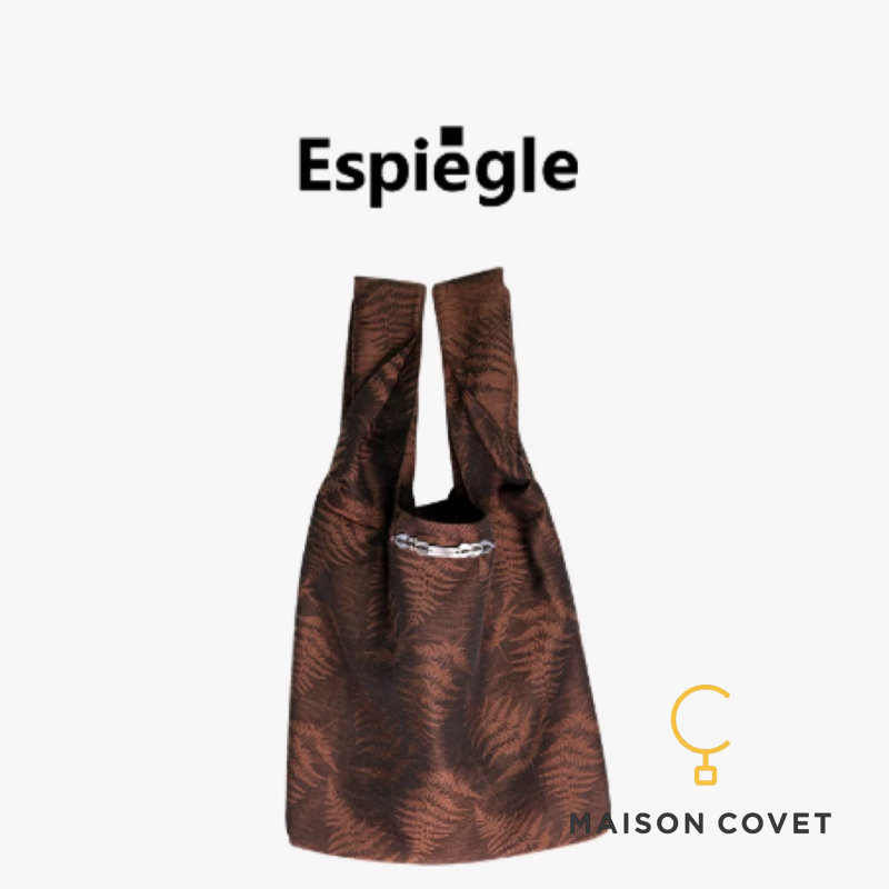 Espiègle brown poplar 提花度假感包