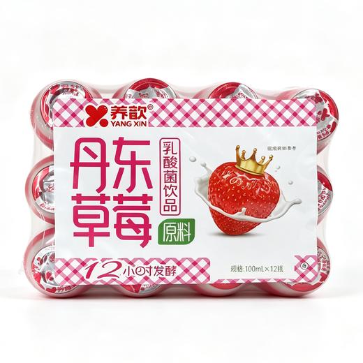 养歆100ml*12丹东草莓味乳酸菌饮料 商品图0