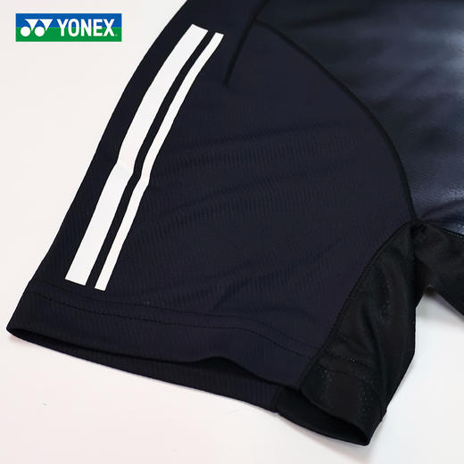 2026年新款YONEX尤尼克斯yy羽毛球服男女同款1103426BCR舒适透气山东羽毛球队大赛服短袖 商品图2