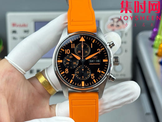 TWS万国新款飞行员计时系列IW377730“橙色风暴”男士腕表 表径43mm 商品图0