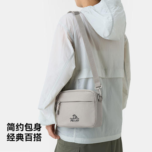 伯希和户外斜挎包男CORDURA轻量新款运动通勤休闲胸包单肩小包女 商品图3