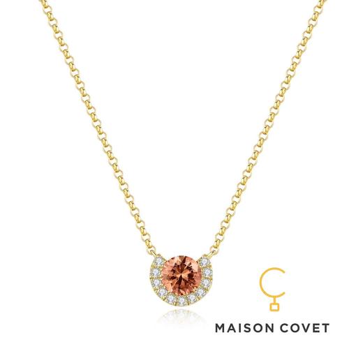 MAISON COVET 单颗培育彩宝锁骨链 商品图1