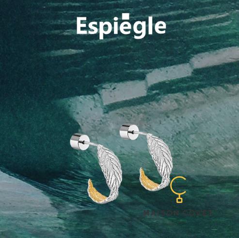 Espiègle 双色卷叶耳饰 商品图2