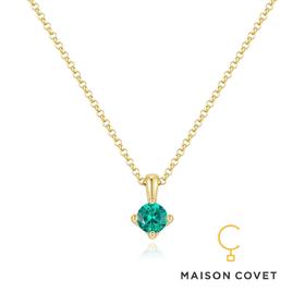 MAISON COVET 单颗培育彩宝锁骨链