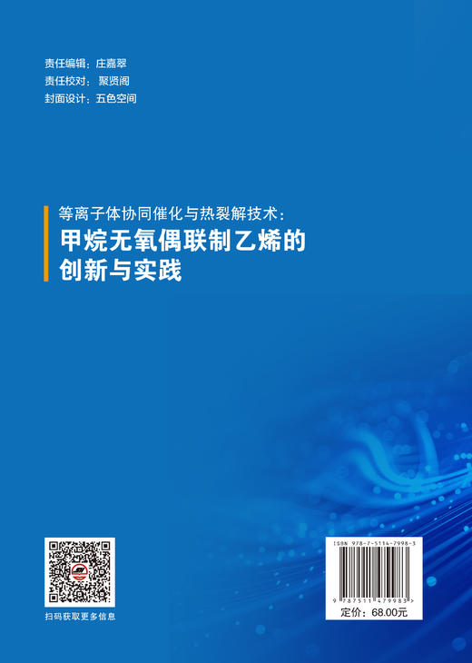 【官方旗舰店】等离子体协同催化与热裂解技术 : 甲烷无氧偶联制乙烯的创新与实践 商品图1