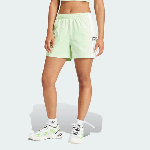 Adidas阿迪达斯叶草女士夏季复古侧开排扣运动短裤 IP0719 商品图3
