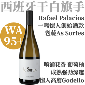 【WA95+大师钦点老藤花香杰作】2020 拉斐尔帕拉西奥斯酒庄瓦多比贝干白 Rafael Palacios As Sortes Val do Bibei