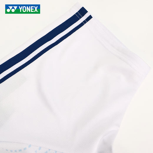2026年新款YONEX尤尼克斯yy羽毛球服男女同款比赛系列透气速干短袖1104126BCR 商品图3