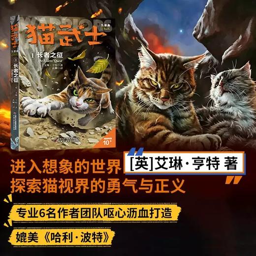 【新书上市】猫武士九部曲：天穹之变1《长者之征》（带精美海报） 商品图3