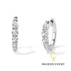 MAISON COVET  Hoop造型异形培育钻石耳环 商品缩略图0