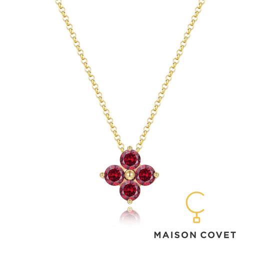 MAISON COVET 单颗培育彩宝锁骨链 商品图2