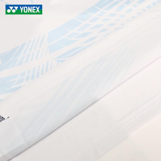 2026年新款YONEX尤尼克斯yy羽毛球服男女同款比赛系列透气速干短袖1104126BCR 商品图4