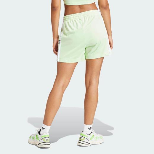 Adidas阿迪达斯叶草女士夏季复古侧开排扣运动短裤 IP0719 商品图1