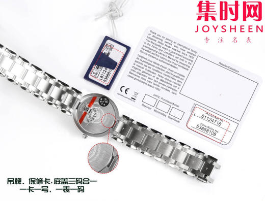 浪琴新款心月系列 银色之星 新尺寸30mm 女士石英腕表 表径30mm 商品图5