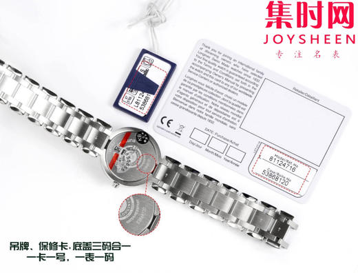 浪琴新款心月系列 银色之星 罗马面 新尺寸30mm 女士石英腕表 表径30mm 商品图5