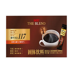 Costco 开市客 UCC117速溶咖啡粉 2g*100条
