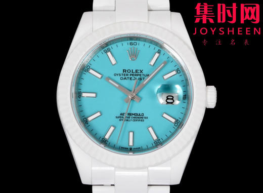PPM劳力士日志型系列41mm 改装日志 陶瓷日志 白陶瓷 男士腕表 表径41mm 商品图3