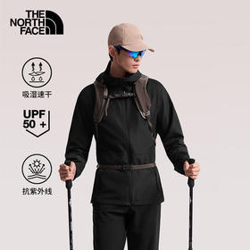 THE NORTH FACE北面UPF防晒衣皮肤衣外套男户外多效衣轻薄速干NF0A8ET7JK3
