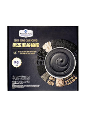 MM 山姆 Member's Mark 黑芝麻谷物粉 32g*20/40条