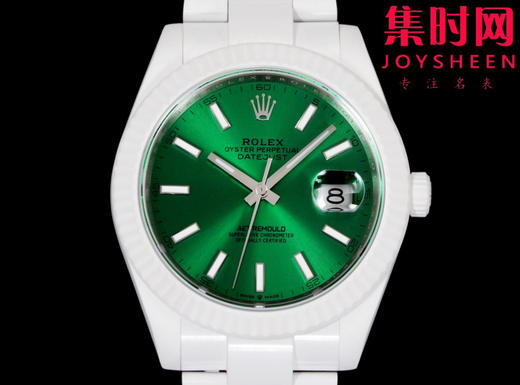 PPM劳力士日志型系列41mm 改装日志 陶瓷日志 白陶瓷 男士腕表 表径41mm 商品图3