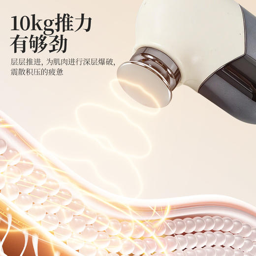 【下单送5种按摩头】peripop 小派派 迷你口袋筋膜枪 携带方便 低噪轻音 2色可选 商品图3