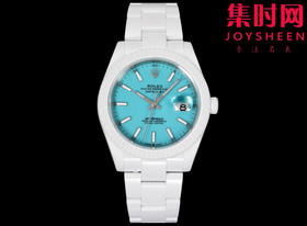 PPM劳力士日志型系列41mm 改装日志 陶瓷日志 白陶瓷 男士腕表 表径41mm