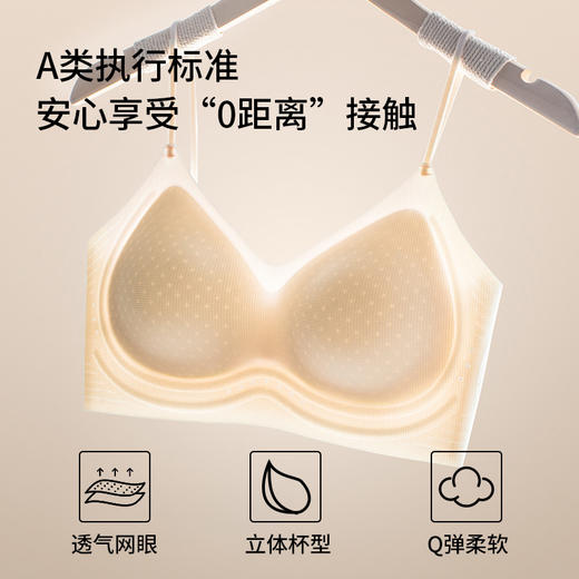 【超值两件装】MEINS/梅因斯 华夫格粉底液超薄文胸两件装 新升级仿生肤色 白色易透衣一秒隐形 5色可选 商品图2