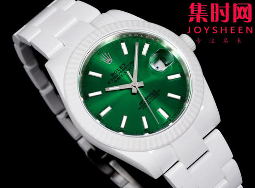 PPM劳力士日志型系列41mm 改装日志 陶瓷日志 白陶瓷 男士腕表 表径41mm 商品图2
