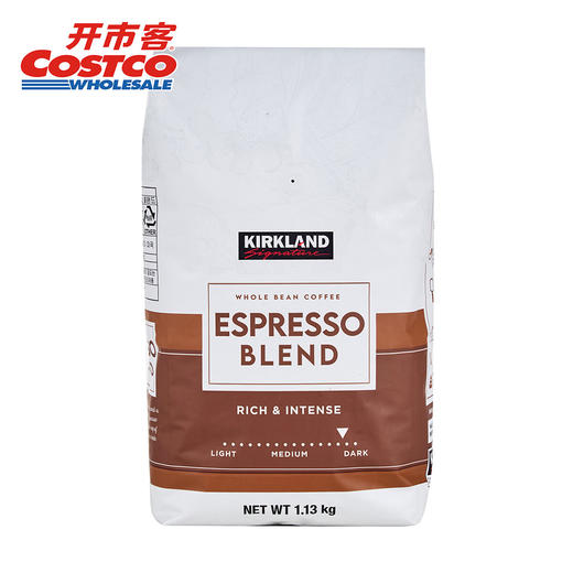 Costco 开市客 KIRKLAND 科克兰咖啡豆 1.13kg 商品图2