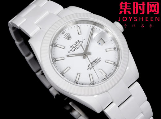 PPM劳力士日志型系列41mm 改装日志 陶瓷日志 白陶瓷 男士腕表 表径41mm 商品图2