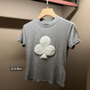 LEDIM WAN*G扑克植绒梅花小短tee071802 商品缩略图2